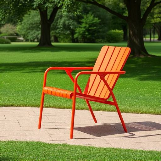 The customer-favorite Zilker Park Armchair, now in a limited-edition burnt orange hue